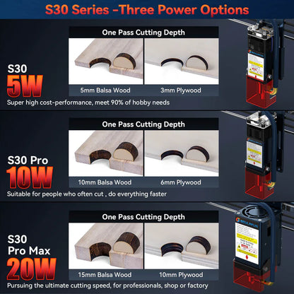 SCULPFUN S30 Pro Max 20W Laser Engraver