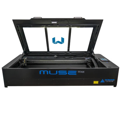 FSL Muse Titan CO₂ Laser Cutter & Engraver (48" × 24") – Large-Format Production System (75W / 90W / 100W)