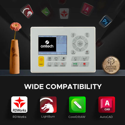 OMTech Maker MF1624-60 60W CO₂ Laser Engraver & Cutter