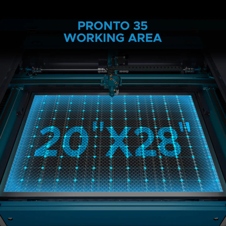 OMTech Pronto 35 100W CO₂ Laser Cutter & Engraver with Autofocus