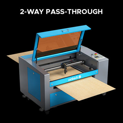 OMTech Maker MF1624-60 60W CO₂ Laser Engraver & Cutter