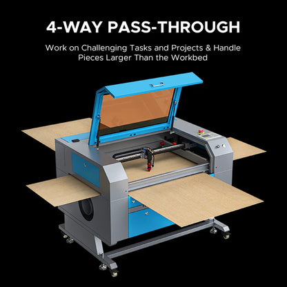 OMTech Maker AF2028-60 60W CO₂ Laser Cutter & Engraver with Autofocus