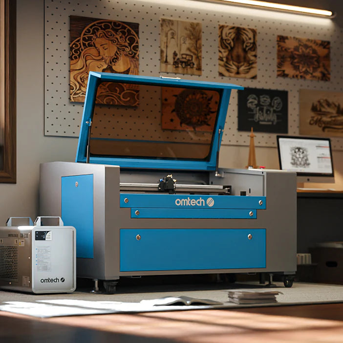 OMTech Maker MF1624-60 60W CO₂ Laser Engraver & Cutter