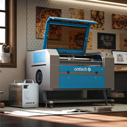 OMTech Maker AF2028-60 60W CO₂ Laser Cutter & Engraver with Autofocus