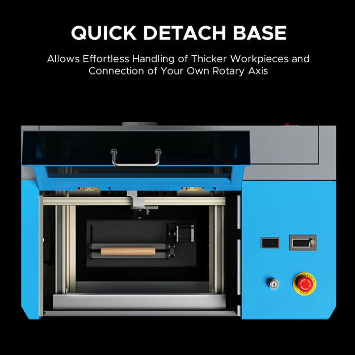 OMTech K40+ 45W Desktop CO₂ Laser Engraver and Cutter