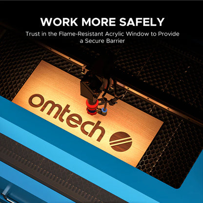 OMTech Maker AF2028-60 60W CO₂ Laser Cutter & Engraver with Autofocus