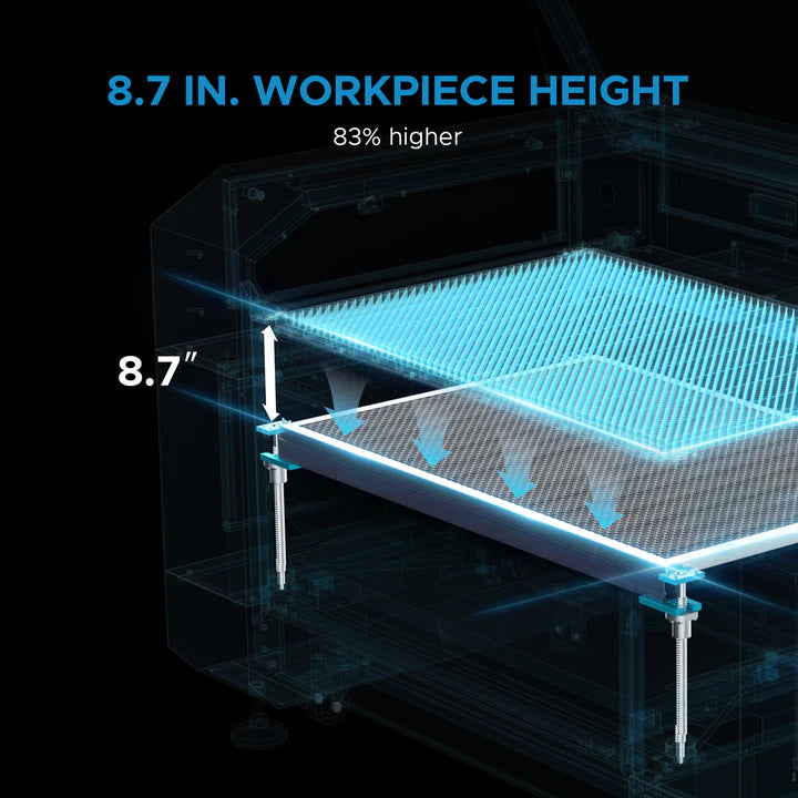 OMTech Pronto 35 90W CO₂ Laser Cutter & Engraver with Autofocus