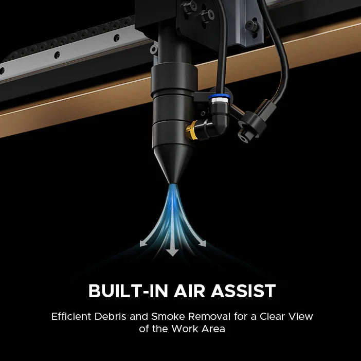 OMTech Maker MF2028-80 90W CO₂ Laser Cutter & Engraver