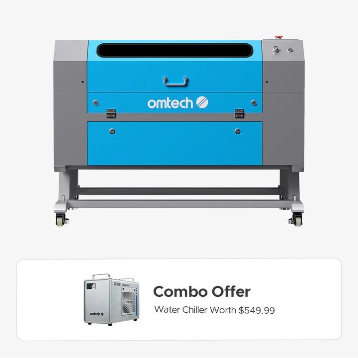 OMTech Maker AF2028-60 60W CO₂ Laser Cutter & Engraver with Autofocus