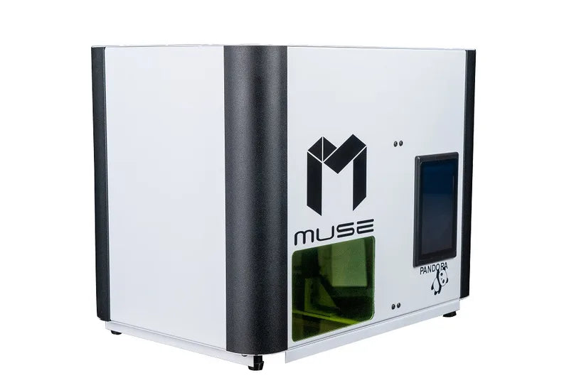 Muse Pandora Fiber Laser Engraver (30W / 50W) – High-Speed Metal Engraving with 3D Autofocus