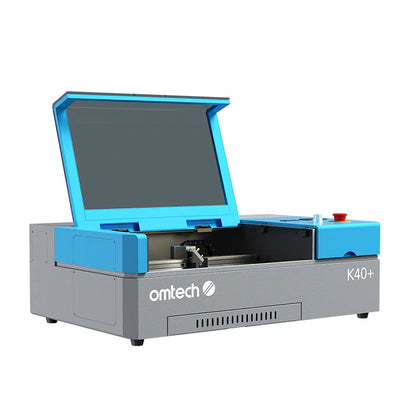 OMTech K40+ 45W Desktop CO₂ Laser Engraver and Cutter