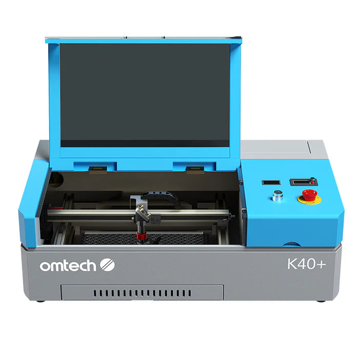 OMTech K40+ 45W Desktop CO₂ Laser Engraver and Cutter