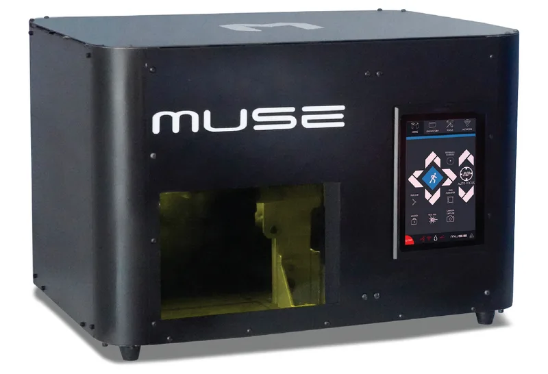 Muse Pandora Fiber Laser Engraver (30W / 50W) – High-Speed Metal Engraving with 3D Autofocus