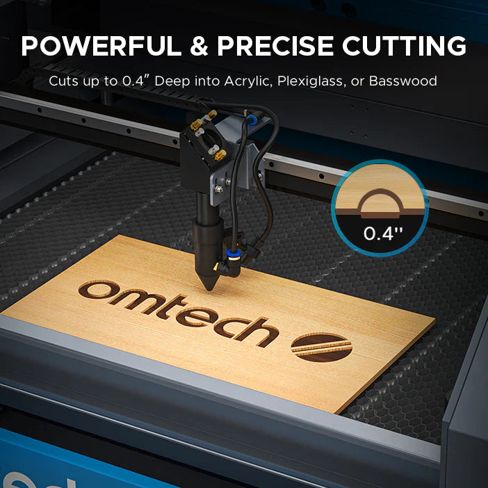 OMTech Maker MF2028-80 90W CO₂ Laser Cutter & Engraver