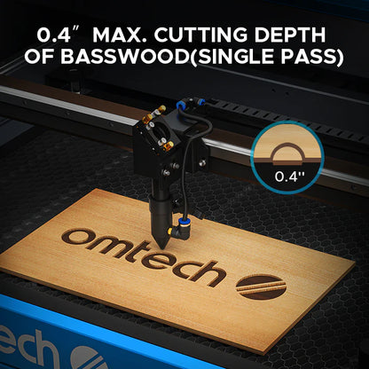 OMTech Maker MF1624-60 60W CO₂ Laser Engraver & Cutter