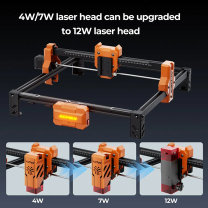 ACMER S2 Laser Engraver (7W / 12W) – Compact Starter Machine for Beginners