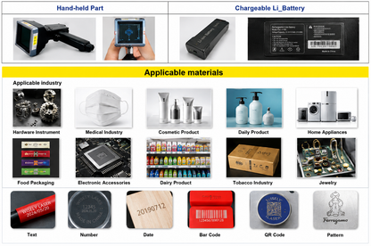 WSL-M30F-III / WSL-M50F-III Portable Fiber Laser Marker