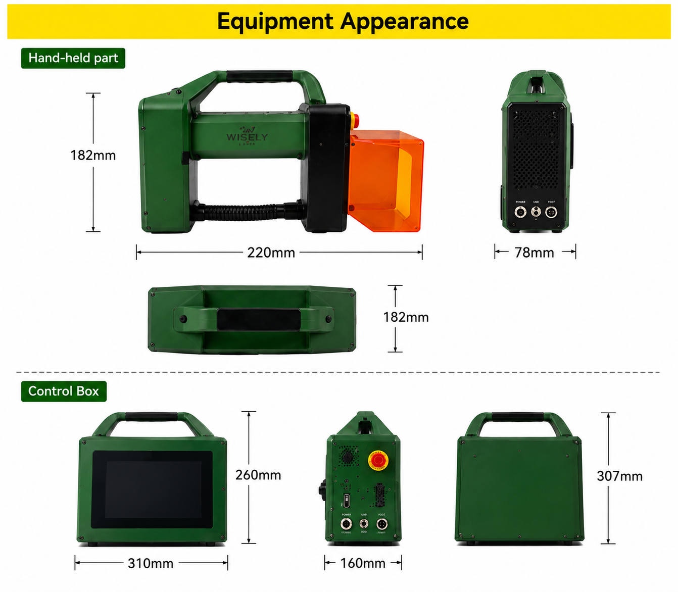 WSL-M30C-III Portable UV Laser Marker