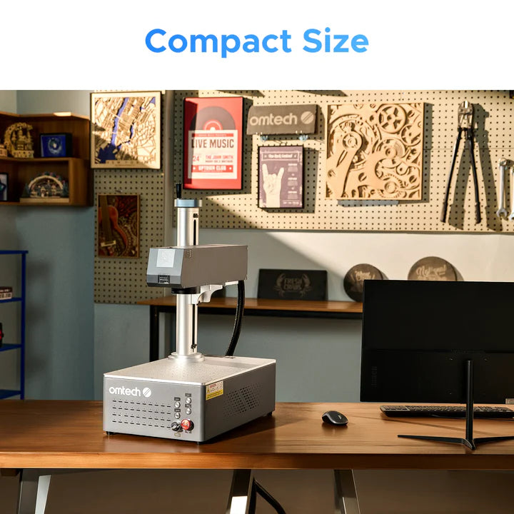 OMTech MOPA 20W / 30W / 60W Autofocus Fiber Laser Marking Machine