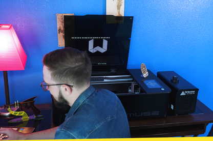 FSL Muse 3D Autofocus CO₂ Laser Cutter & Engraver (40W / 45W) – Smart Desktop System with 3D Camera & Autofocus