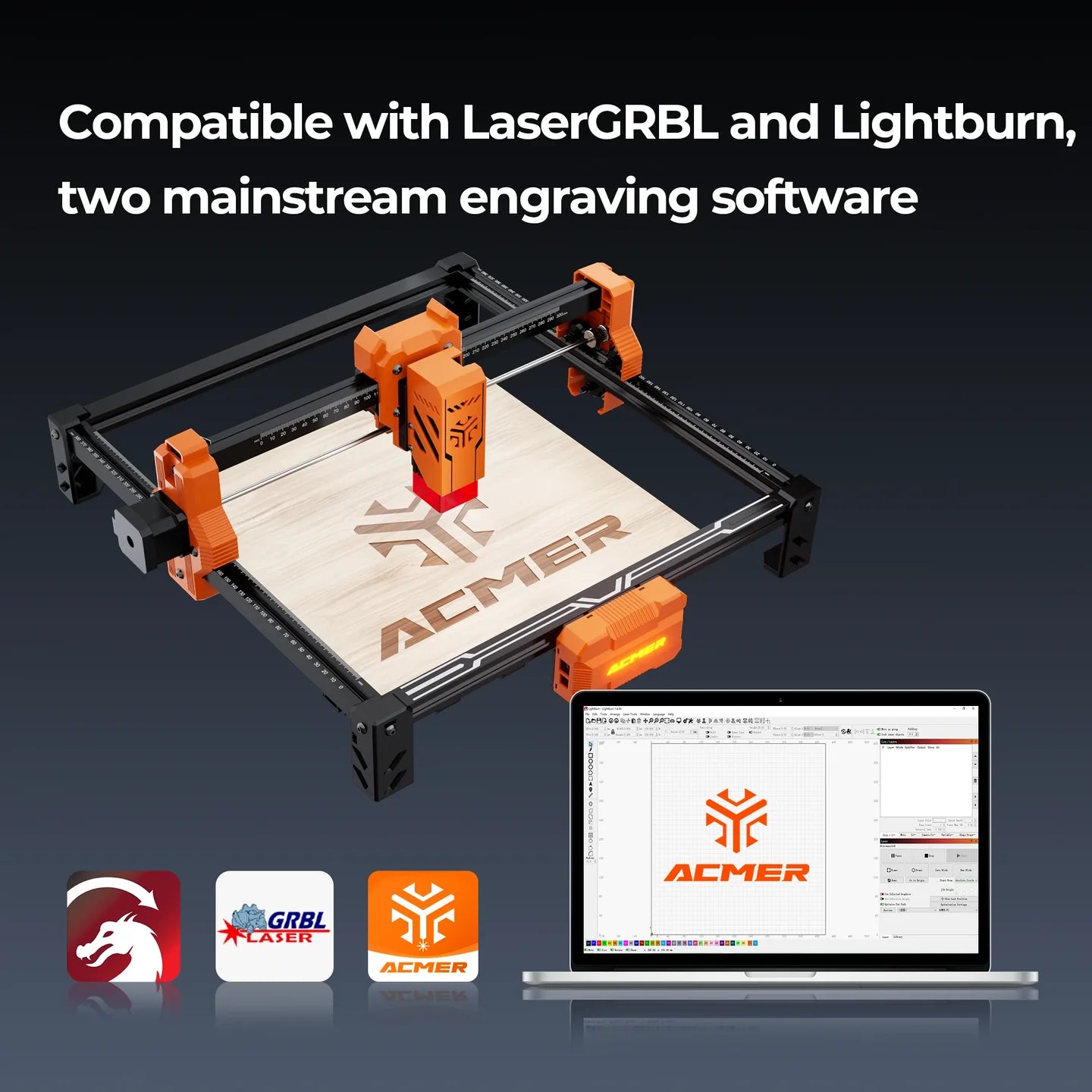 ACMER S2 Laser Engraver (7W / 12W) – Compact Starter Machine for Beginners