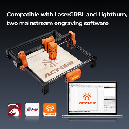 ACMER S2 Laser Engraver (7W / 12W) – Compact Starter Machine for Beginners