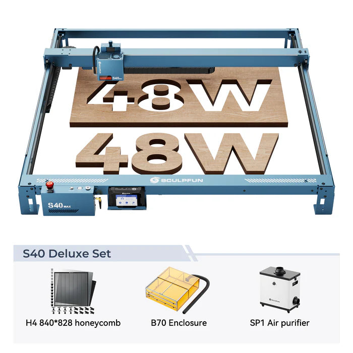 SCULPFUN S40 MAX 48W Laser Engraver