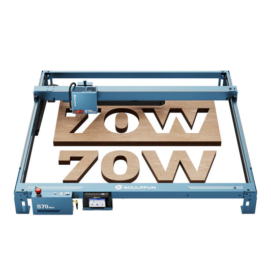 SCULPFUN S70 MAX 70W Laser Engraver & Cutting Machine