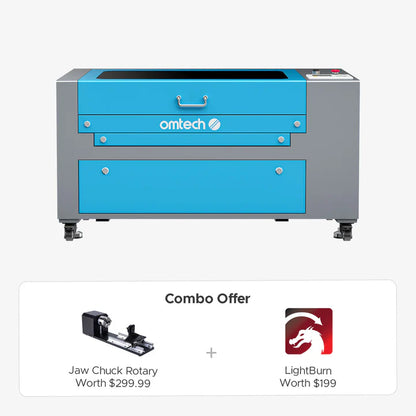 OMTech Maker MF1624-60 60W CO₂ Laser Engraver & Cutter