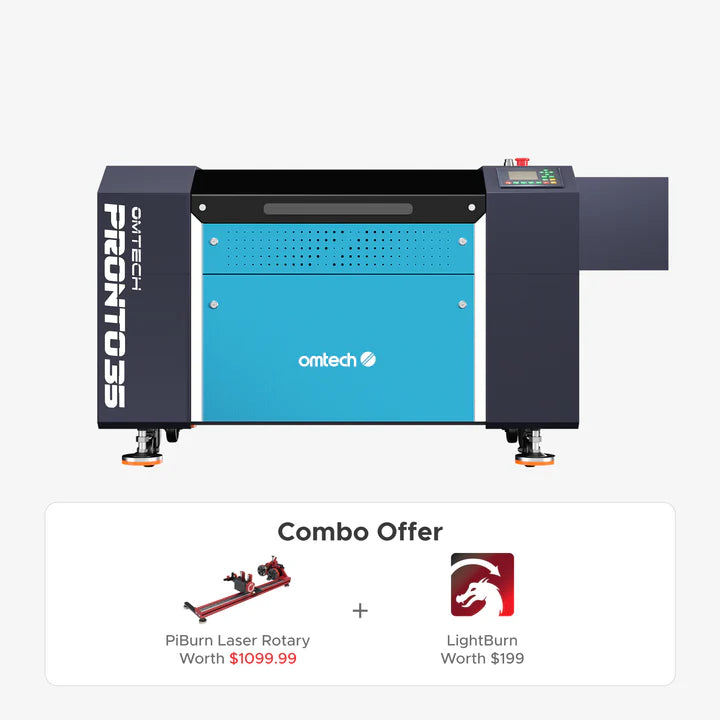OMTech Pronto 35 100W CO₂ Laser Cutter & Engraver with Autofocus