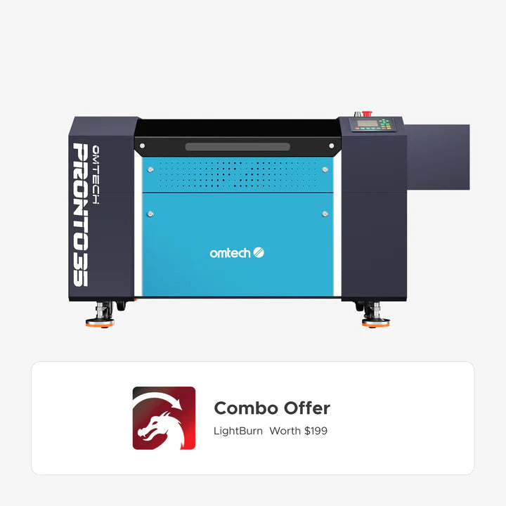 OMTech Pronto 35 100W CO₂ Laser Cutter & Engraver with Autofocus