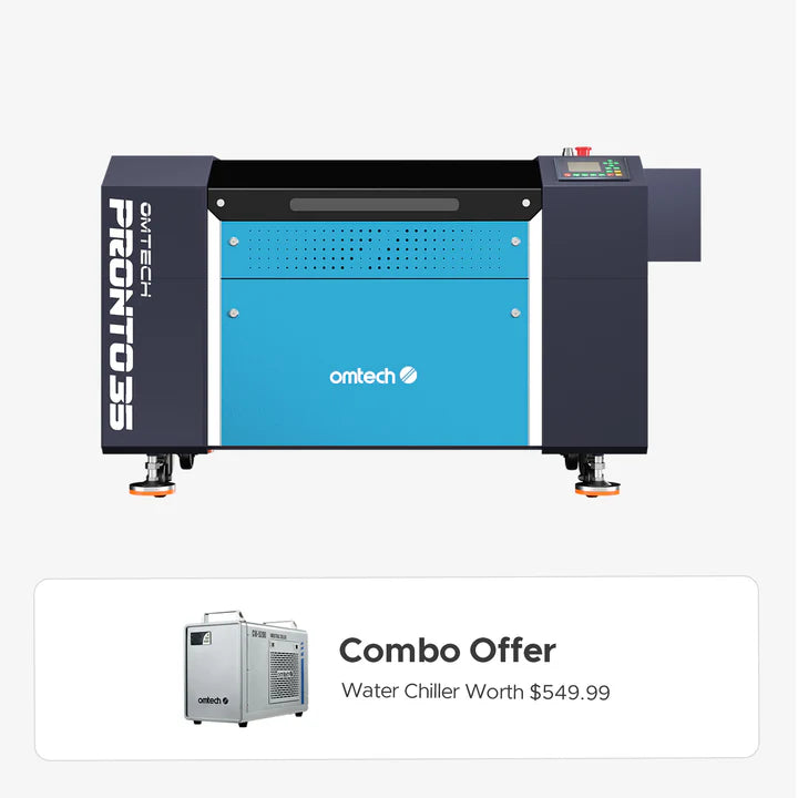 OMTech Pronto 45 100W CO₂ Laser Cutter & Engraver with Autofocus