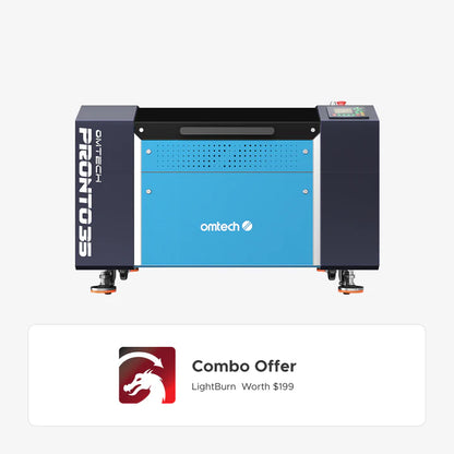 OMTech Pronto 35 60W CO₂ Laser Cutter & Engraver with Autofocus