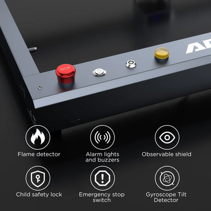 ACMER P2 33W Laser Engraver & Cutter – High-Power Diode for Small Business and Workshop Use