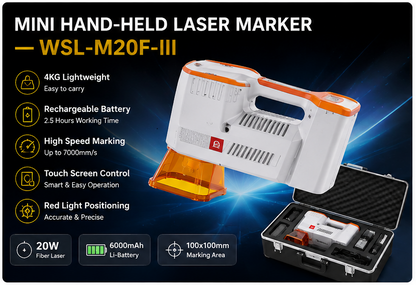 WSL-M20F-III Portable Fiber Laser Marker