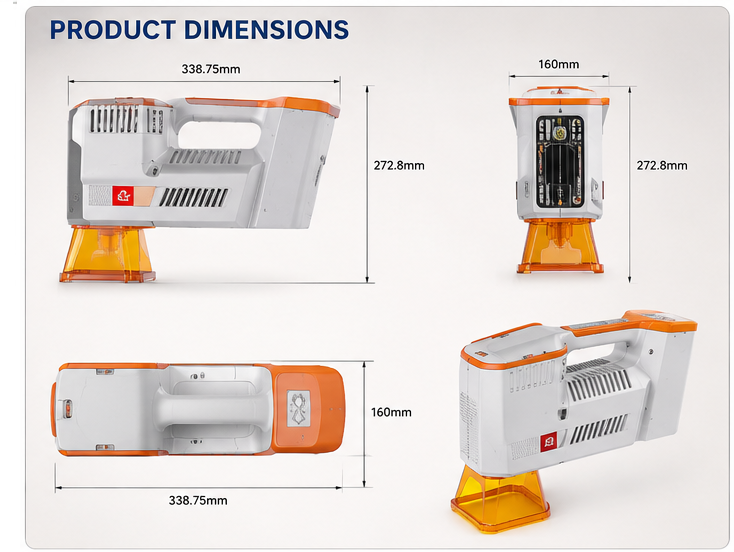 WSL-M20F-III Portable Fiber Laser Marker