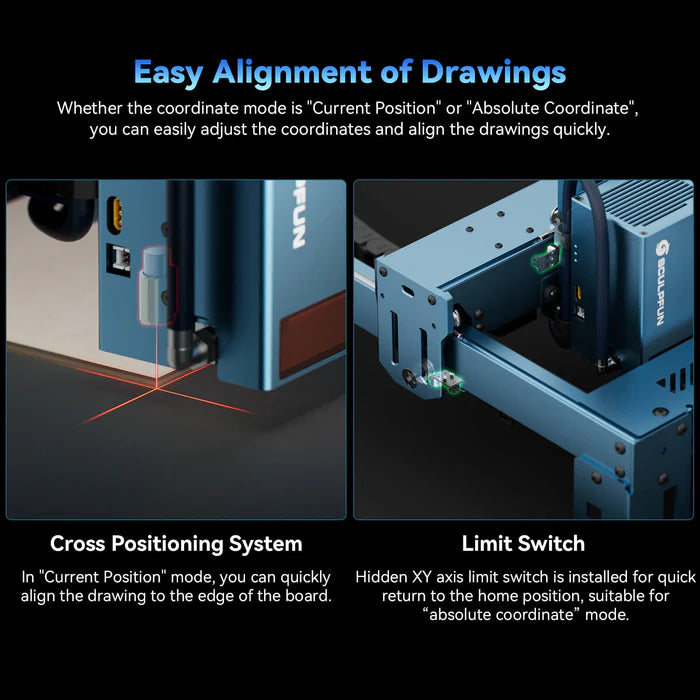SCULPFUN S70 MAX 70W Laser Engraver & Cutting Machine